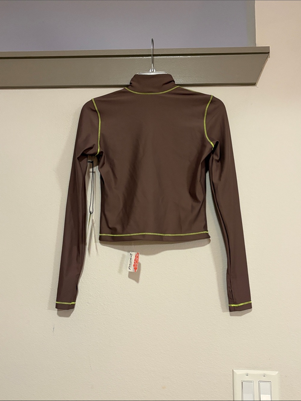 Watskin Sophie UV Protection Surf Jacket in Taupe SZ S NWT - Picture 4 of 5